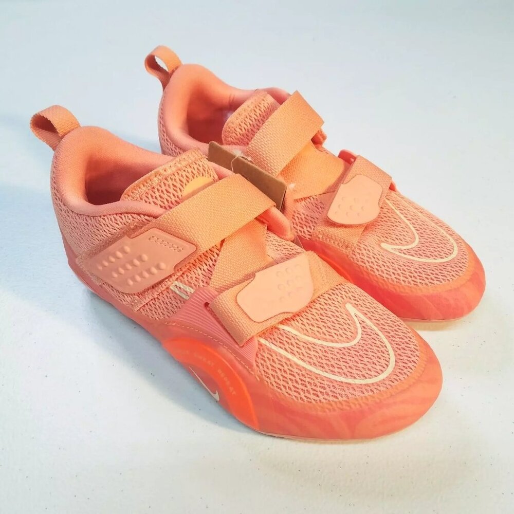 Nike SuperRep Cycle 2 Cycling Shoes Womens Size 6.5 Crimson Bliss DH3395-600